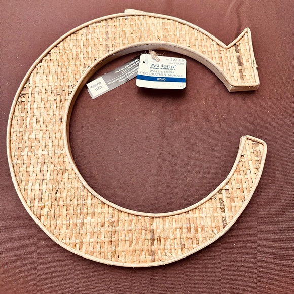 Ashland Wall Decor Letter C Whicker Wall Decor Poshmark
